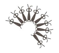 FRCOLOR 10pcs DIY Nail Art Magnet Rod Heart Cat Eye Shaped Tools for Beginners Advanced Users Creating Magnetic Patterns