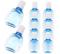 FRCOLOR 10pcs Empty Plastic Dropper Bottles Eye Liquid Bottles for Infected Eyes