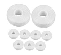 FRCOLOR 10pcs Floss Thread Core Replacement Spool Nylon Polyester Floss Picks for Comfortable Gentle Gum Care and Debris Removal Oral Cleaning