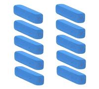 FRCOLOR 10pcs Guitar String Care Tool Rust Remover Brush Fret Polishing Eraser for Electric Acoustic Pipa Strings Durable Music Instrument Maintenance Cleaning Kit