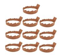 FRCOLOR 10pcs Guzheng Code Installation Accessories Paper Code Diagrams Light Brown High Professional Standard Wear-resistant Guzheng Placement Map for Easy Setup