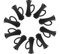 FRCOLOR 10pcs Hair Dryer Cord Protector for Blower Cord Flexible Plastic Wire Bushing with Quick Installation and Heat Shield for Hair Styling and Dryer Repair