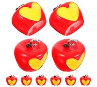FRCOLOR 10pcs Halloween Poisoned Fruit Charms Pendants for DIY Jewelry Making, Versatile Plastic and Resin Material, Lovely Small Fruit Shapes, for Phone Decoration Accessories