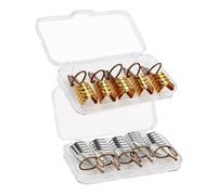 FRCOLOR 10pcs Metal Nail Mold Tips Nail Extension Finger Cover Crystal Fingernail Mold for Gel Art Beauty Tools