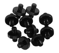 FRCOLOR 10pcs Mic Stand Adapter Male to Male Thread Converter for Microphone and Tripod Mounts Durable Easy Install Compatible with Various Devices
