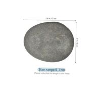 FRCOLOR 10pcs Multipurpose Smooth Painting Stones for DIY Craft Art Polished Edges Safe Drawing Rocks Compact Creative Painting Stones for Boys
