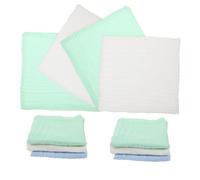 FRCOLOR 10pcs Muslin Washcloths for Soft Gentle Hand Towels for Wiping Drool Cleaning Faces Safe From Additives for Newborns