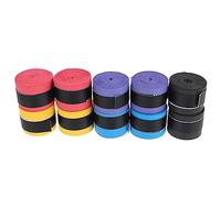 FRCOLOR 10pcs Non-slip Drumstick Tapes Sweat Absorbent Drum Stick Belts Anti-shock Fabric for Electronic Drums and Acoustic Drumsticks, Multi-color Set for Percussion Players