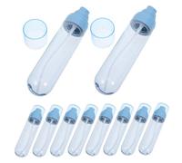 FRCOLOR 10PCS Refillable Spray Bottles Fine Mist Face Spray Bottle Portable Travel Atomizer for Perfume Essential Oils Cosmetics Hydrating Makeup Setting