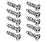 FRCOLOR 10pcs Replacement Hair Clipper Housing Screws Electric Trimmer Fixing Screws Compatible with Wahl Salon Technician Repair Accessory for Shell Maintenance
