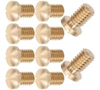 FRCOLOR 10pcs Saxophone Screws for Alto Tenor Durable Woodwind Instrument Accessories Essential Repair Parts for Musicians Secure Connection Easy Maintenance