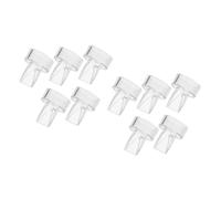 FRCOLOR 10pcs Silicone Duckbill Valves for Breast Pumps Anti-Backflow Design Compatible Models for Nursing Mothers