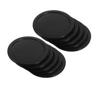 FRCOLOR 10pcs Table Hockey Pucks Small Desktop Ice Hockey Smooth Sliding Game Accessories for All Ages Home and Entertainment Use