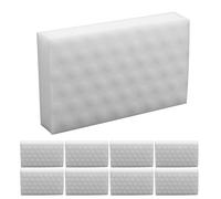 FRCOLOR 10pcs Vinyl Record Cleaner Sponge in White, High Hardness Material Enhances Cleaning Effect, for Dust Removal on Vinyl Records and Turntables