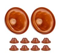 FRCOLOR 10pcs Volcano Model Kit for Boys and Girls Interactive Science Project Eruption Base and Shell Educational DIY Experiment for Exploring Volcanoes
