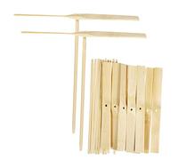 FRCOLOR 10pcs Wooden Balance Dragonfly for Natural Color Educational Physics Science Creative Handheld Gravity Balancing for Brain Development and Fine Motor Skills