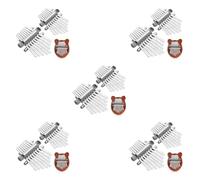 FRCOLOR 10sets Mini Kalimba Thumb Piano DIY Musical Instrument for Beginners Students Portable Symmetry Finger Thumb Piano Compact Musical for Learning and Playing