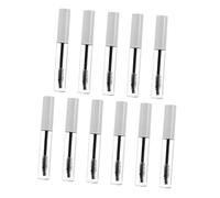 FRCOLOR 11pcs Mascara Tube Set 10ml Empty Plastic Eyelash Cream Bottle Travel Size DIY Castor Oil Cosmetic Container