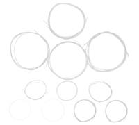 FRCOLOR 11pcs Silver-plated Nylon Strings Tension Oud Strings for Musicians Alloy Rust Coating for Daily Practice