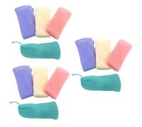 FRCOLOR 12 Pcs Soap Foaming Mesh Bag Hanging Mesh Soap Bar Soap Pouch Mesh Soap Bag Soap Foaming Bags Bar Soap Bag Soap Bags Mesh Cotton Swabs Body Soap Exfoliating Soap Pouch Soap Sock or