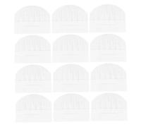 FRCOLOR 12pcs Disposable Small Paper Chef Hats for Thick and Tear Resistant Cooking Caps Practical Hair Cover for Childrens Kitchen Role Play and Food Safety White