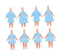 FRCOLOR 12Pcs DIY Doll Supplies Doll Body Accessories Set Lightweight Sturdy Bodies with Costume for Hands Creative
