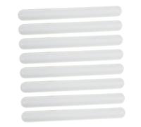 FRCOLOR 12pcs DIY Silicone Slap Bracelets White Soft Wristbands Practical Party Favors for Boys Fun Accessories