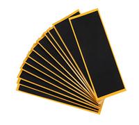 FRCOLOR 12Pcs Fingerboard Foam Grip Tape Self Adhesive Mini Skateboard Sticker Non Slip Replacement for Finger Board with Easy Cut Design