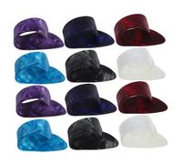 FRCOLOR 12pcs Flat Celluloid Guitar Pick Plectrum for Acoustic Ukulele Banjo Thumb Picks for String Instrument