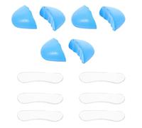FRCOLOR 12pcs Foam Shoe Toe Fillers and Inserts for Trainers and Special Occasions DIY Trim-to-fit Adjustable Shoe Fillers for Men and Unisex