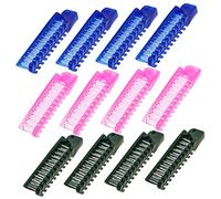 FRCOLOR 12pcs Folding Comb Hair Combs Detangle Brush for Straight Long Hair for Women Random Color