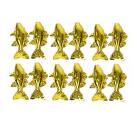 FRCOLOR 12pcs Goldfish Foil Balloons Ocean Sea Animals Party Decorations Vibrant Colors Aluminum Material Quick Setup for Birthday Shower Beach Themed Events
