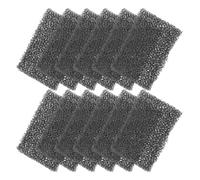 FRCOLOR 12pcs Halloween Scar Makeup Sponge Set with Multiporous Stipple Texture, Portable Black Pu Sponges for Face and Body, Holds Colour Well, for Dressing Rooms and Theatre