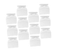 FRCOLOR 12pcs Hot Roller Hair Curler Claw Clips with Heat Insulation Salon Hair Styling Sectioning Clips for Women Travel Friendly Design