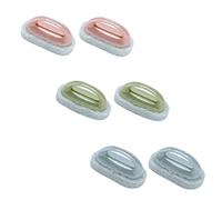 FRCOLOR 12pcs Kitchen Cleaning Sponge Scrubber Handle for Dish Sponge Cleaning Scourer Practical Bathroom Brush