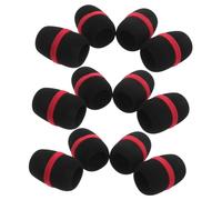 FRCOLOR 12pcs Microphone Sponge Cover Mic Windscreen Shield for Interviews Singing Public Speaking Sponge Protection