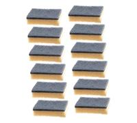 FRCOLOR 12pcs Non-Scratch Scrub Cleaning Sponge Wipes Double-Sided for Dish Cleaning Kitchen Use Washing Sponges for Dishes