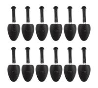FRCOLOR 12pcs Plastic Shoe Stretchers Shoe Trees Men Shaper Adjustable Sturdy Lightweight Boot Holders for Wide Feet Efficient Storage and Maintaining Form for Managing Multiple Pairs