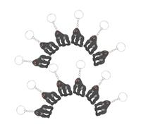 FRCOLOR 12pcs Realistic Gorilla Keychain Pendants Cute Animal Bag Hanging Charms for Birthday Party Favors Halloween and Carnival Rewards