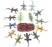 FRCOLOR 12pcs Realistic Model Set Educational Early Learning Cognitive for Home and Office Decor Lifelike Design with Safe Fine Workmanship