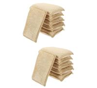 FRCOLOR 12pcs Reusable Kitchen Dish Cleaning Scrub Sponge for Daily Use Compact for Wok and Dish Washing
