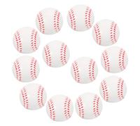 FRCOLOR 12pcs Soft Elastic Baseballs for Flexible Bouncy Balls Safe Sensory Lightweight Practice Sports Balls