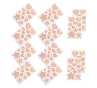 FRCOLOR 12pcs Tattoo Cover Up Patch: Ultra Thin Invisible Makeup Sticker - Cute Scar Concealer Skin Sheets for Scars Birthmarks & Spots