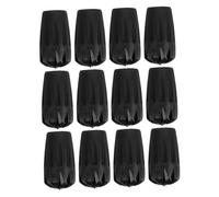 FRCOLOR 12pcs Trekking Pole Tips PVC Replacement Caps Slip Walking Stick Ends Shock Absorbing Hiking Stick Caps Durable Outdoor Accessories for Trail Safety
