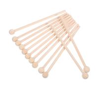 FRCOLOR 12pcs Wooden Percussion Mallets Durable Music Sticks for Xylophone Glockenspiel and Drum Instruments for Childrens Musical Development and Easy Grip