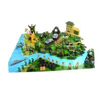 FRCOLOR 130Pcs Military Model Set for Sand Table Play Realistic Soldiers Model Construction Suitable for Boys Army Simulation and Role Play