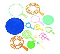 FRCOLOR 14pcs Colorful Large Bubble Wand Set Lightweight Safe Blowing Bubble Maker for Outdoor Activities Backyard Parties Gift Random Color