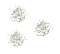 FRCOLOR 150pcs Bobby Pins Pad Hair Clip Pad for Diy Beadwork Charms Ornaments Hair Bun Clip for