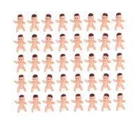 FRCOLOR 150pcs Mini Plastic Shower Favors Tiny King Cake Figures Lightweight Multi-colored Souvenirs for Boys Ice Cube Game Party Decorations