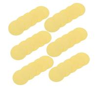 FRCOLOR 150pcs Natural Cellulose Compressed Facial Sponges Round Shape Gentle Exfoliating Makeup Removal Pads for Deep Cleansing Soft Wood Pulp Esthetician Sponges Suitable for All Skin